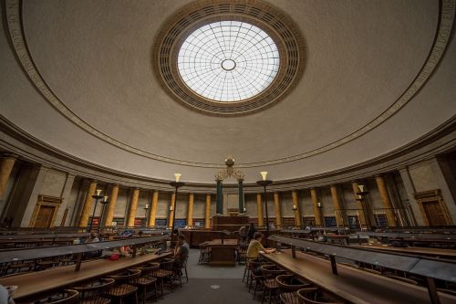 library manchester interior