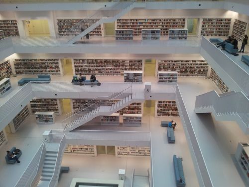 library stuttgart architecture