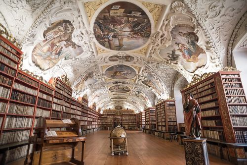 library books monastery