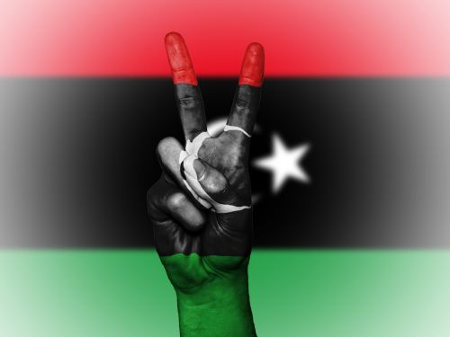 libya peace hand