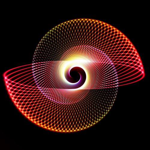 lichtspiel spiral about