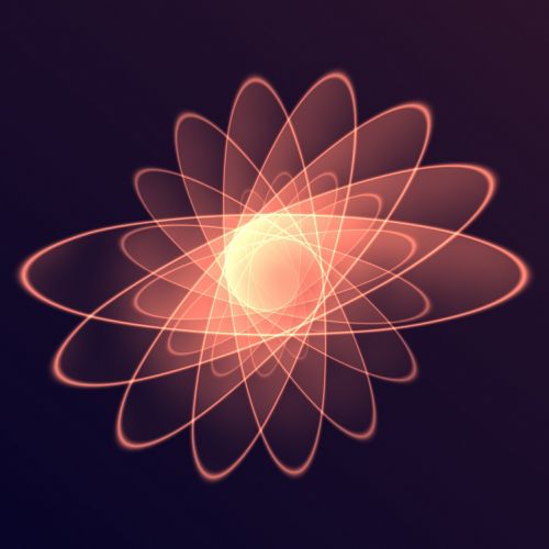 lichtspiel spirals atom