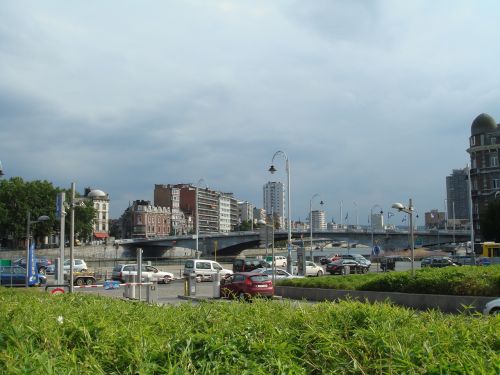 liege belgium city view