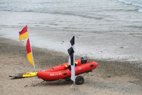 lifeguard boat sea