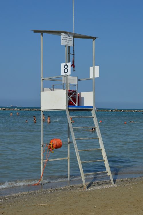 lifeguard sea water