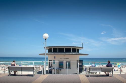 lifeguard beach sand