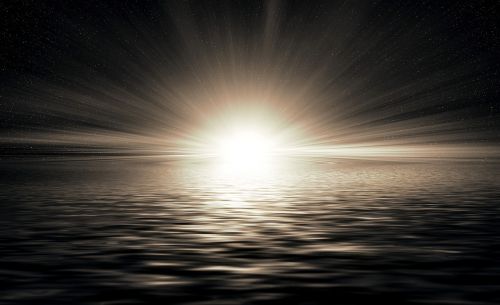 light water background