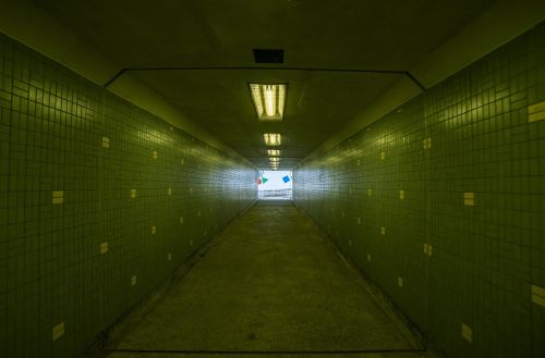light metro tunnel
