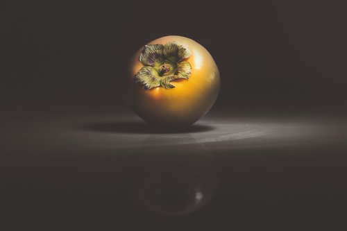 light  persimmon  fruit