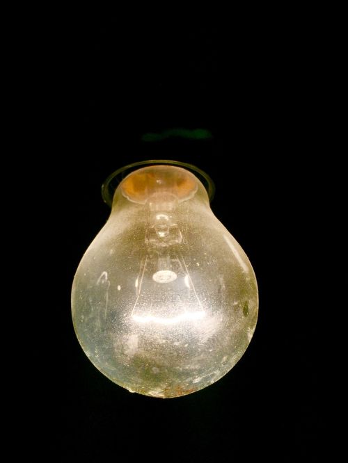 light bulb pear attic