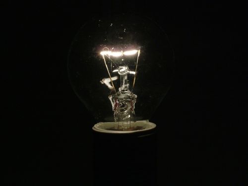 light bulb lamp lighting