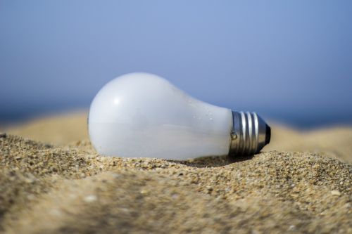 light bulb electricity energy
