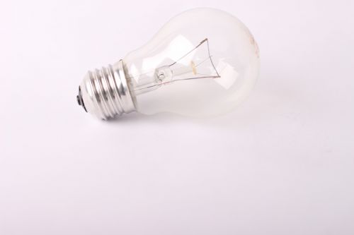 light bulb lying classic