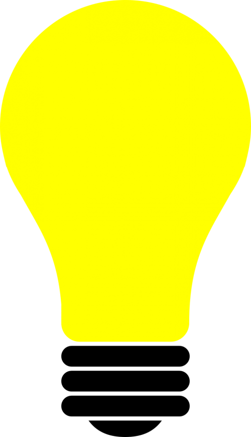 light bulb bulb icon