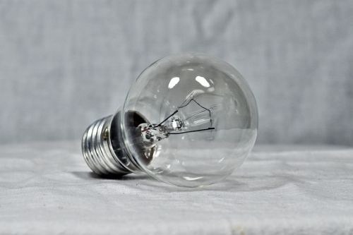 light bulb light glow