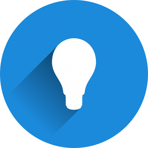 light bulb idea incidence