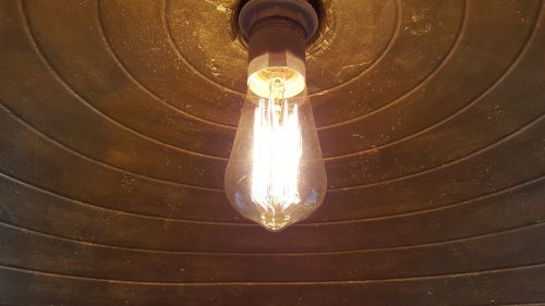 light bulb eddison light