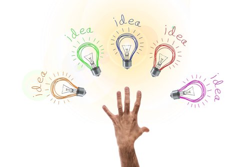 light bulb  idea  think