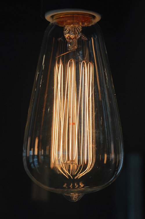 light bulb  disappearing  lamp