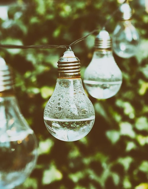 light bulb  water  energy