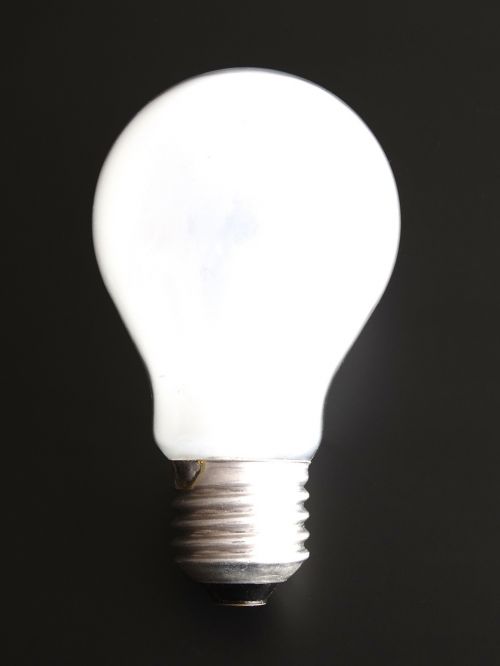 light bulb white light body