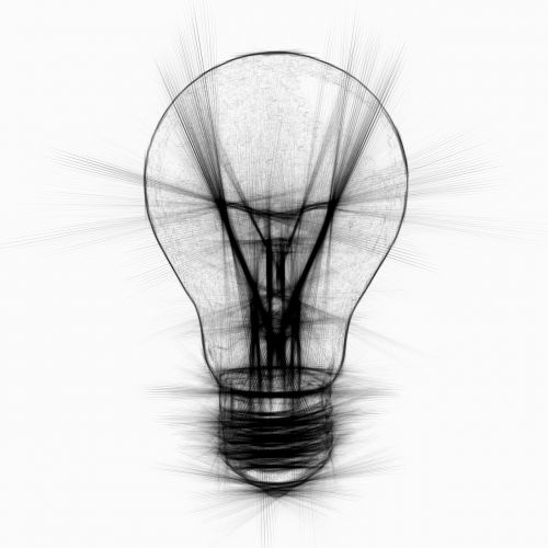 light bulb light pencil