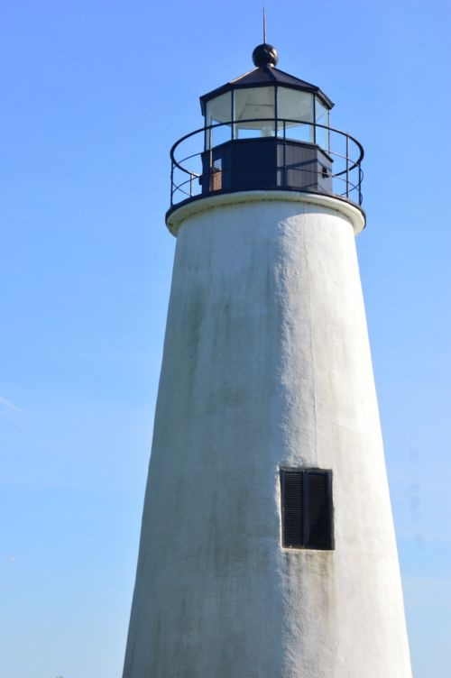 light house beach sky