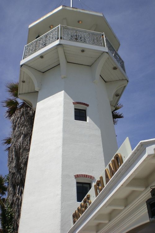 light house white beacon