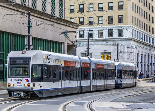 light rail  jersey city  new jersey