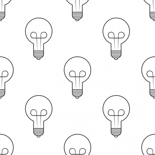 lightbulb vector light