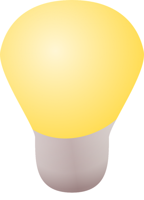 lightbulb idea symbol