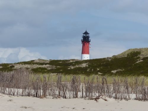 lighthouse sylt landscape
