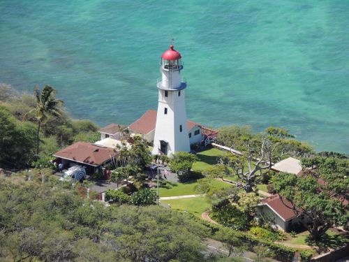 lighthouse hawaii ocean
