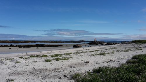 beach lofoten sand