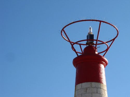 lighthouse color sky