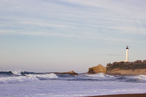 lighthouse sea coast