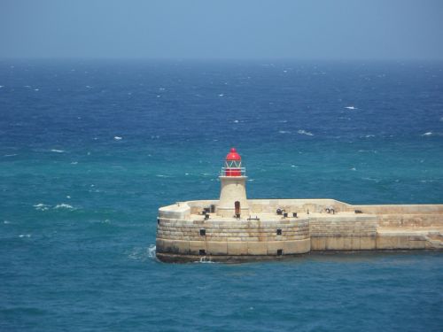 lighthouse water sea