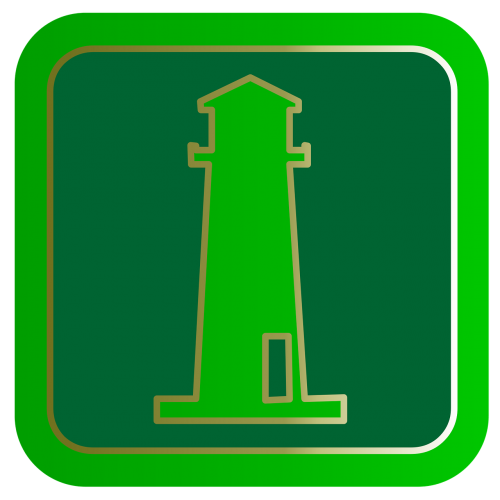 lighthouse travel button