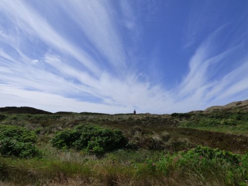 lighthouse sylt sky