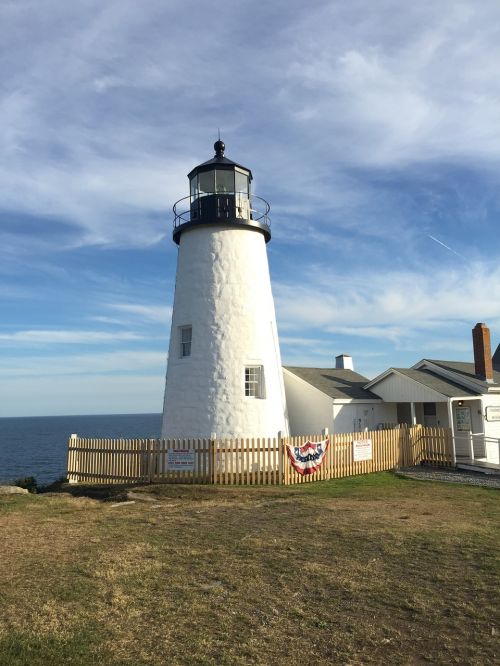 lighthouse ocean sea