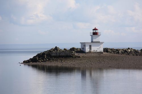 lighthouse ocean sea