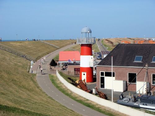 lighthouse netherlands coast