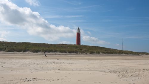 lighthouse grass dunes