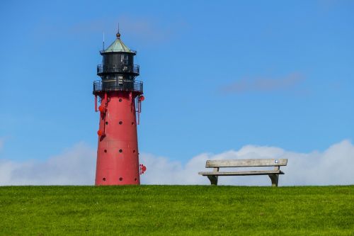 lighthouse north sea pellworm