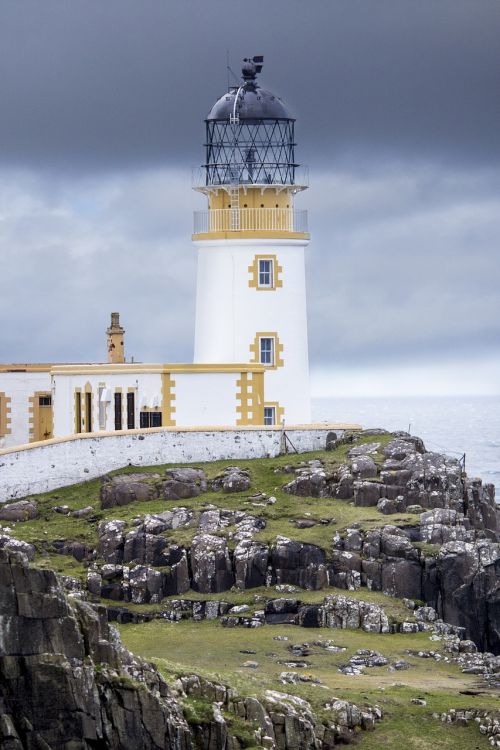 lighthouse scotland sea