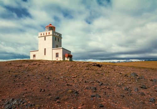 lighthouse steinig iceland