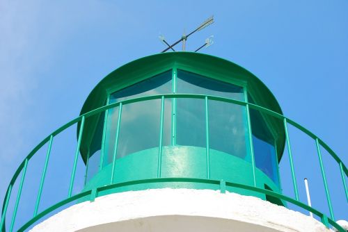 lighthouse green blue