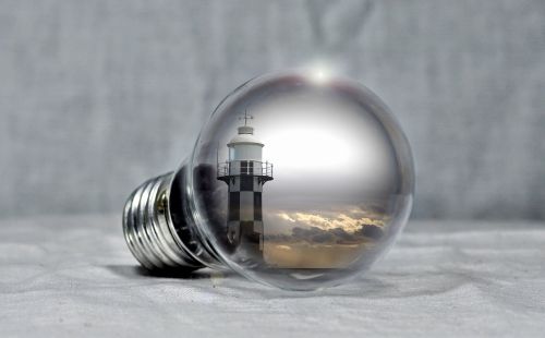 lighthouse pear light bulb