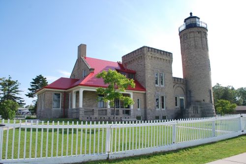 lighthouse old brick