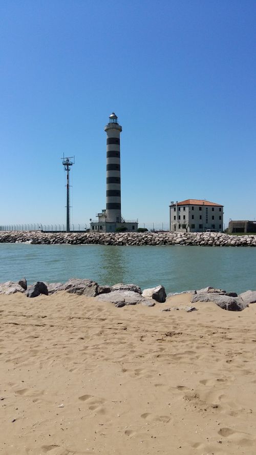 lighthouse jesolo beach